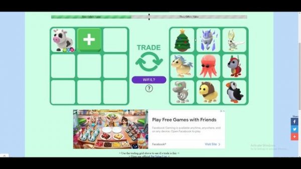 Roblox Adopt Me Pet Trading Values W/F/L