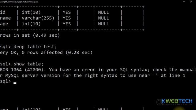 How to Drop Table in MySQL in Hindi - 10 смотреть онлайн