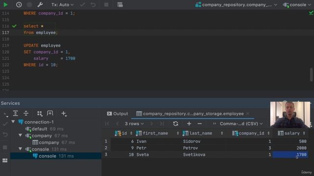 SQL 15. Обновление строк - UPDATE смотреть онлайн