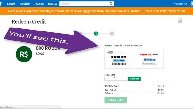 How to use your credit balance on ROBLOX смотреть онлайн