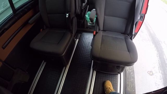 Салон от VW T5 Multivan short на Transporter long смотреть онлайн