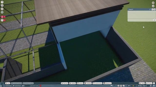 Planet Zoo Bat Aviary - Walkthrough Exhibit | Twilight Pack | смотреть онлайн