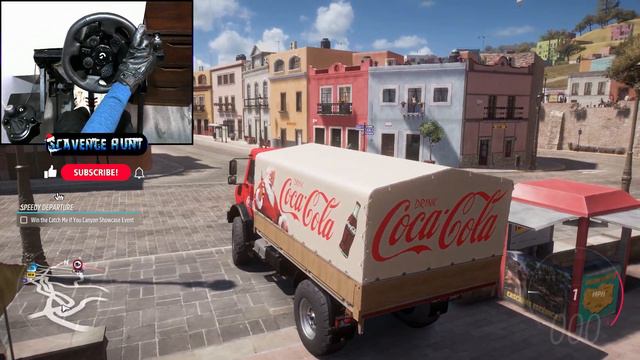 Rebuilding MERCEDES BENZ UNIMOG COCA COLA TRUCK - Forza Horizon 5 Logitech G923 Gameplay