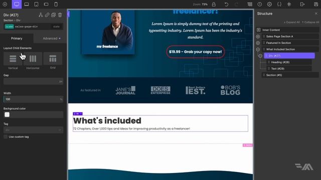 Oxygen Builder 4.0: Landing Page Product Features Section Design смотреть онлайн