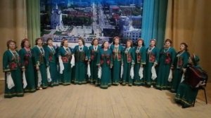 554 «Хор русская песня» Я рано встаю р п  Мухен