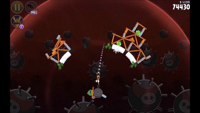 Прохождение Angry Birds Space - Часть 2: Danger Zone смотреть онлайн