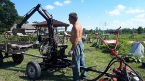 Самодельный экскаватор