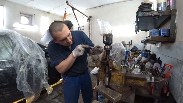 Как разобрать подвесной подшипник правого привода - Toyota Camry 50 2.5 2AR-FE АТ . смотреть онлайн