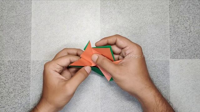 Origami Frog | Origami tutorial | Paper craft смотреть онлайн
