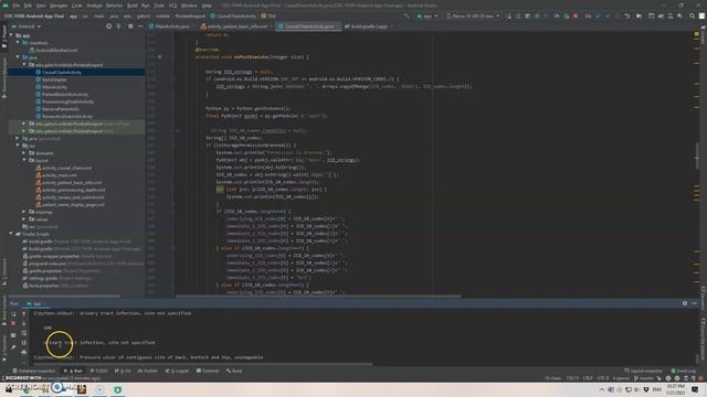 CDC Android App Demo with Python Backend Enabled смотреть онлайн