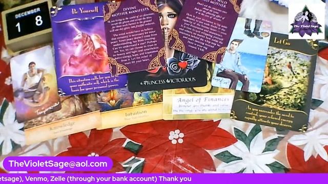 #128 LIVE Psychic Oracle Readings For Week of December 18, 2022 By Jade The Violet Sage смотреть онлайн