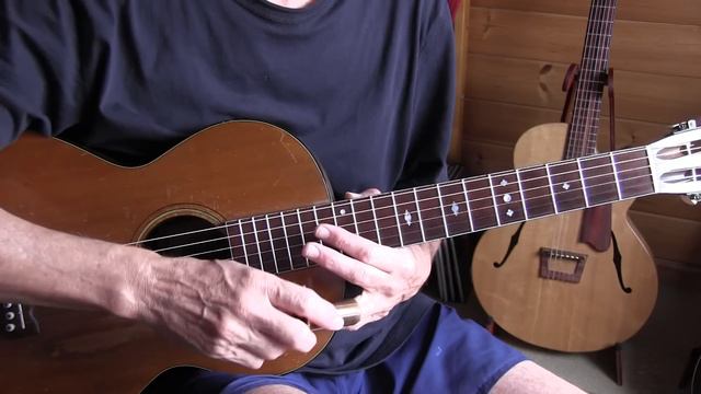 Slide Lesson Open D Tuning - Katzmanatin' Rhythm - Free TAB смотреть онлайн