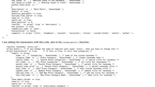 Wordpress: Custom Post type archives / categories give 404 смотреть онлайн