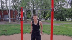 Офицерский выход силой на турнике. Обучалка по Workout 5