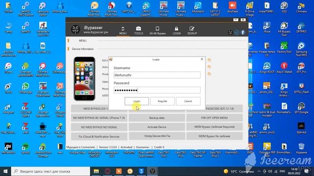 Free New Method iBypasser iCloud Bypass смотреть онлайн