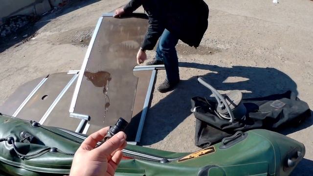 Замена клапана на лодке пвх Ривьера 3800 ск \ Травит клапан на лодке смотреть онлайн