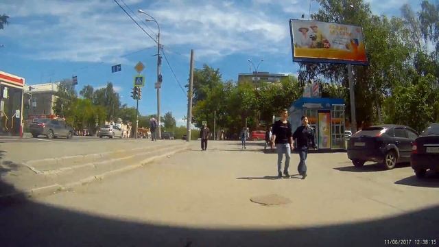 Велопрогулка на озеро Шарташ - 11.06.17.(камера Git2) смотреть онлайн