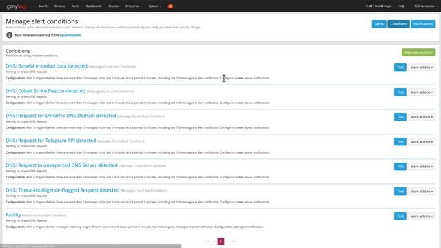 Graylog 3.0 - Alerts смотреть онлайн