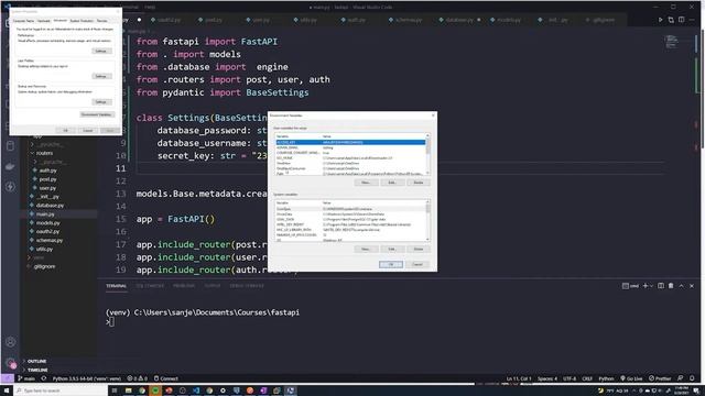 Environment Variables: Part #80 Python API Course смотреть онлайн