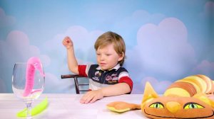 Как работает ПУШИСТИК БАЙЛА? Разные трюки, обучение. Видео для детей