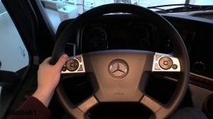 DETAILS of the Mercedes Actros 2018 | Interior Exterior