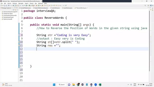 Unbelievable Results: Java Code Trick to Reverse Your Words! смотреть онлайн