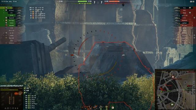 FV217 Badger • POWER OF TEA • World of Tanks смотреть онлайн