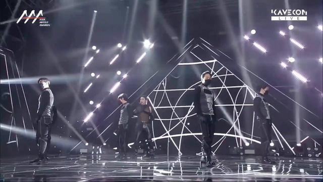 WONHO Performing [Lose & Open Mind] @ Asia Artist Awards 2021 120221