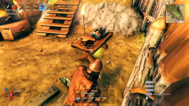 SMELTING into BRONZE AGE!!:Ep 10 Valheim Co-op (Let's play) Beginner MINING and SMELTING|DubiousCri смотреть онлайн