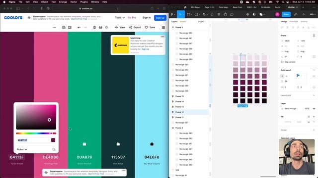 Creating Color Palettes Quick and Easy in Figma смотреть онлайн