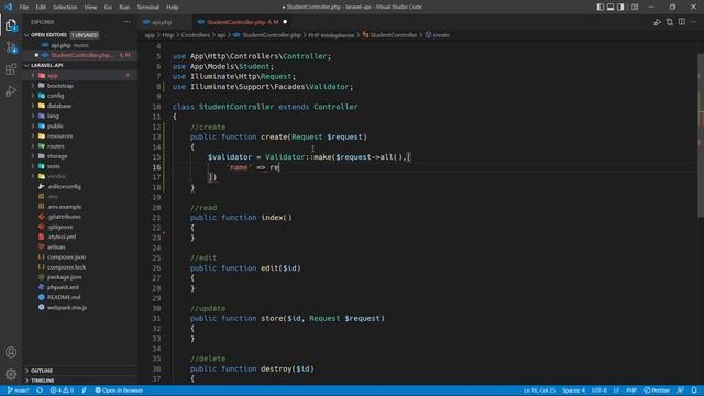 Laravel API - React JS | Part 5: [Create] Add data using useForm, Validator with Image, Toastify смотреть онлайн