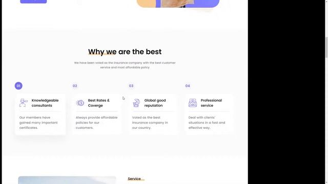 Safelife - Insurance Agency Figma Template figma business смотреть онлайн