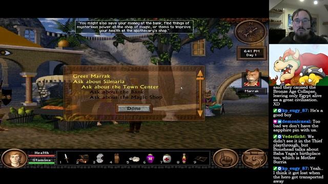 Let's play Quest for Glory V: Dragon Fire - Thief path - part 01 смотреть онлайн
