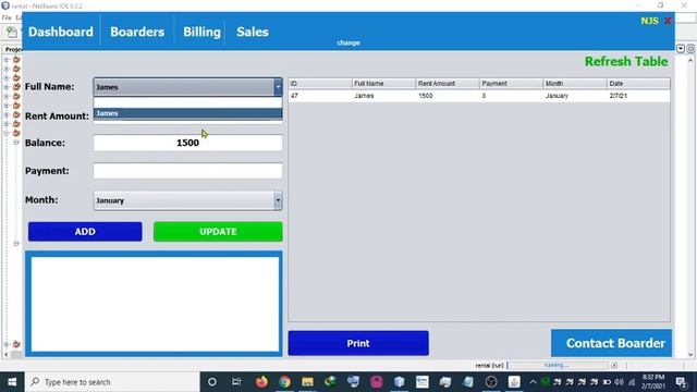 Rental Management System | Java Netbeans смотреть онлайн