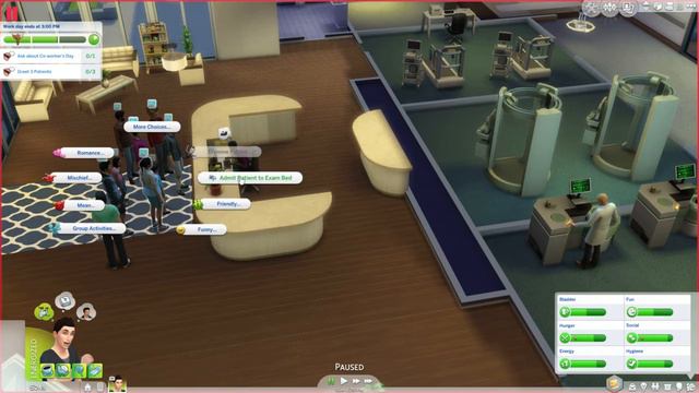 Sims 4 Végigjátszás(!?!)/8 Rész-Csillagvirág Klinika,megérkezett Dr Norbi