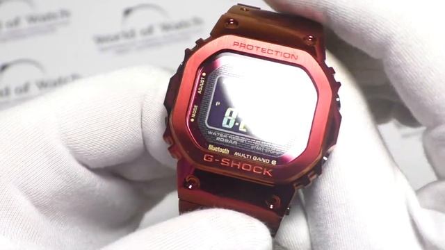 CASIO GMW-B5000RD-4E G-Shock смотреть онлайн