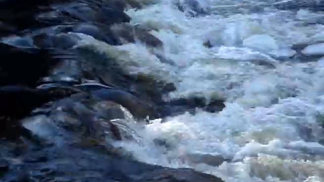 Приближение весны, таяние реки Пирита. Эстония. 10.02 2015. смотреть онлайн