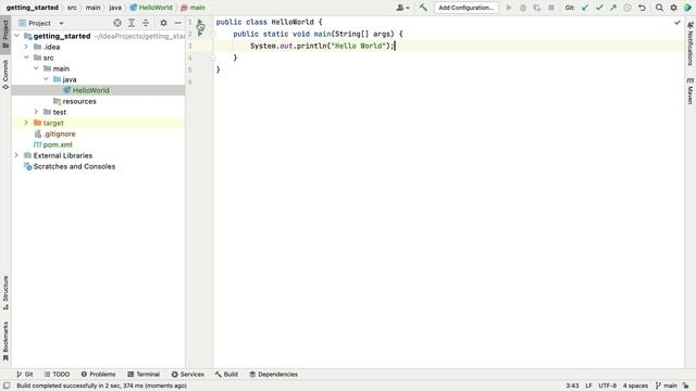 Running IntelliJ IDEA For the First Time смотреть онлайн