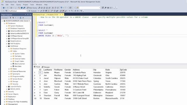 2.7 How to use IN Operator in SQL | SQL Full Course for Beginners | By Carl Huff смотреть онлайн