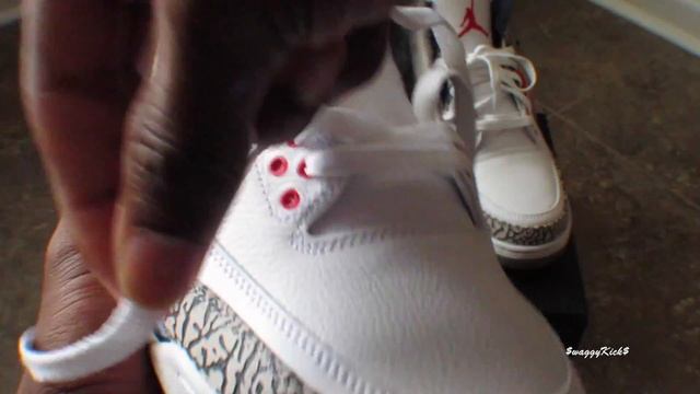 HOW TO LACE AIR JORDAN 3 (LACING TUTORIAL) смотреть онлайн
