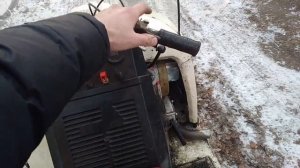 звук бурана с малым шкивом охлаждения!