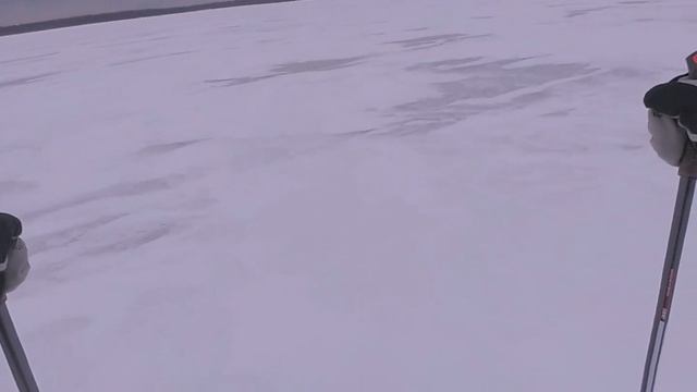 На лыжах по озеру Разлив+речка Сестра смотреть онлайн