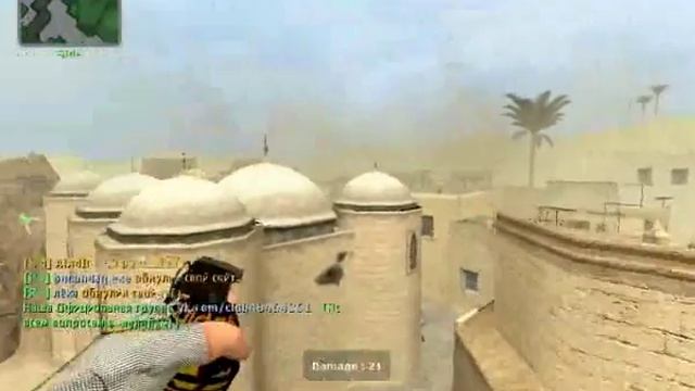 Counter - Strike Source Css v34 как запрыгнуть на текстуры de_dust2 без помощи! смотреть онлайн