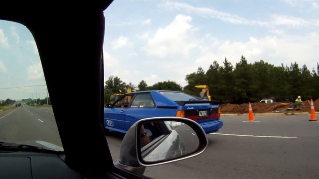 Turbo s2000 vs 1.8T Huge turbo not tuned Audi Quattro смотреть онлайн