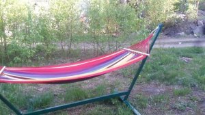 Самодельная стойка для гамака "Стандарт-1". Автор Кузнец Кулибин.