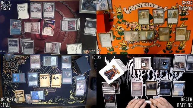 IMPENDING DOOM - IMPLEMENTS OF cEDH - S14E4 - ETALI v SISAY v RAFFINE v JENSON - MTG GAMEPLAY смотреть онлайн
