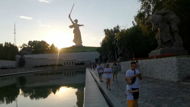 Мамаев Курган/ РОДИНА МАТЬ/ Волгоград/ Вечный огонь смотреть онлайн