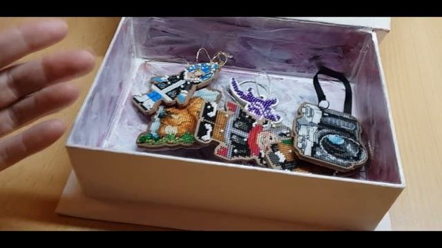 Сказ о том, как я свои вышивки оформляла. Прикладные вещицы. Вышивка крестиком смотреть онлайн