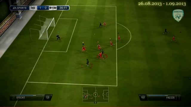 FIFA 13 Движение за игроком и блок удара смотреть онлайн