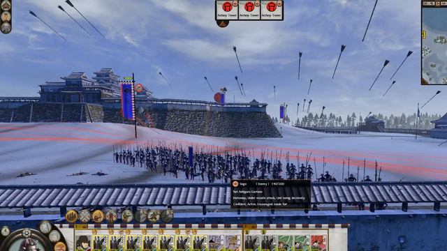 Total War Shogun 2 on Linux Chosokabe Take another Castle смотреть онлайн